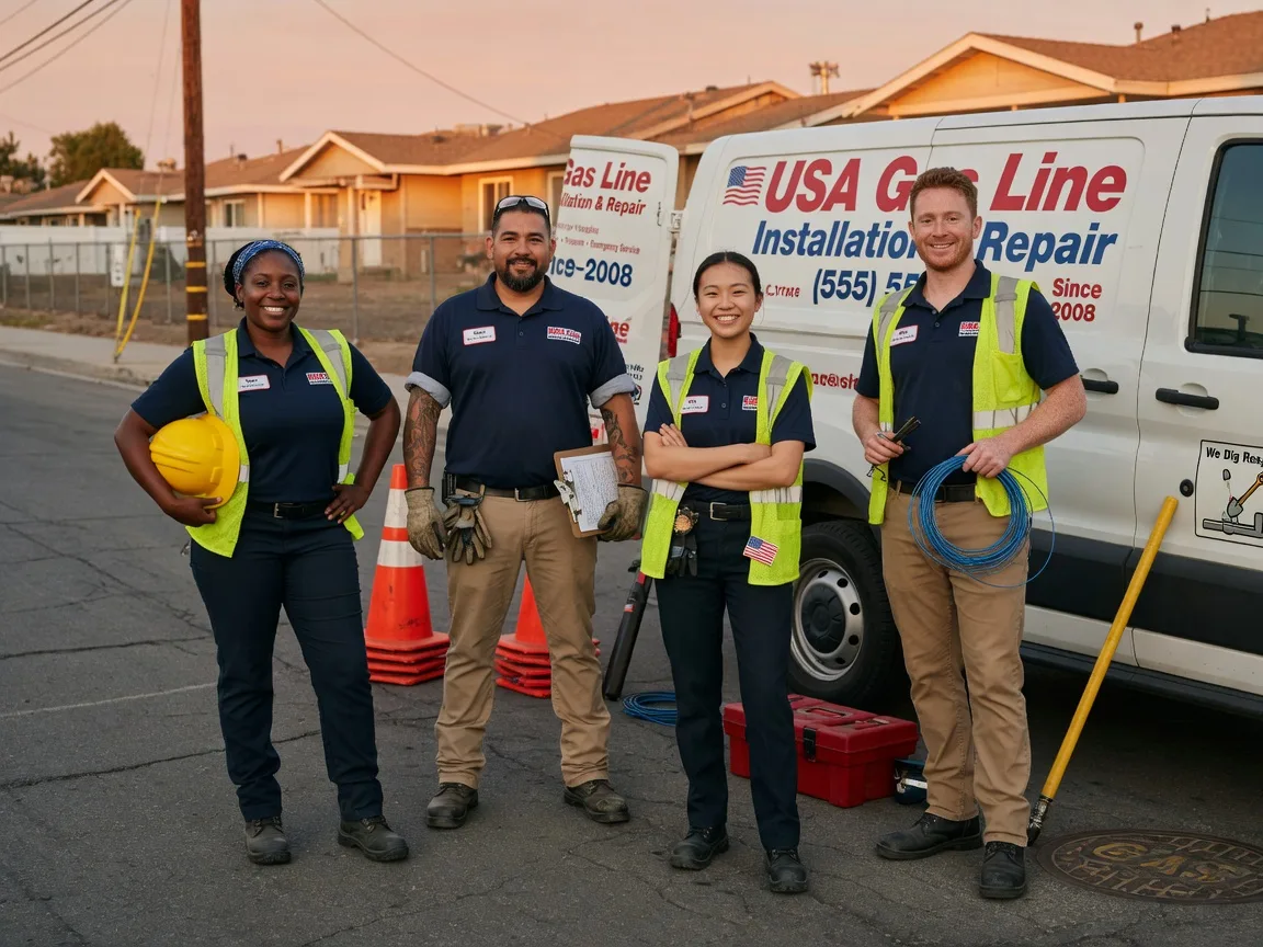 Gas Line Installation company in Hitterdal, MN
